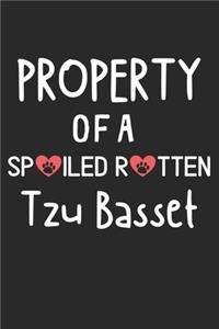 Property Of A Spoiled Rotten Tzu Basset