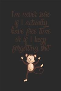 I'm never sure if I actually have free time or if I keep forgetting shit