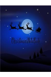 Christmas Lined NoteBook