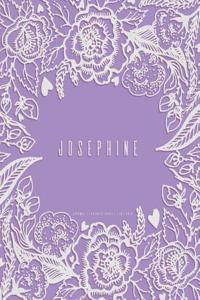 Josephine. Lavender Purple Journal, Dot Grid