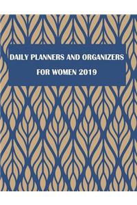 Daily Planners and Organizers for Women 2019