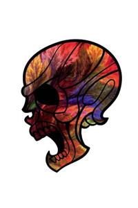 Skull Graph Paper Book