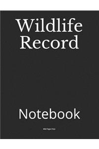 Wildlife Record