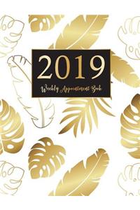 2019 Weekly Appointment Book