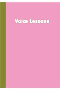 Voice Lessons