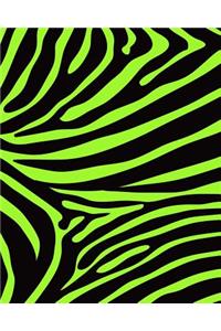 Journal Notebook Funky Wild Animal Print Zebra 5