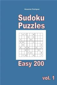 Sudoku Puzzles - Easy 200 vol. 1