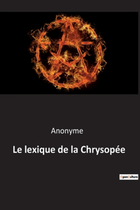 Le lexique de la Chrysopée