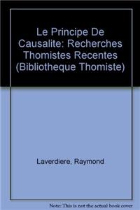 Le Principe de Causalite