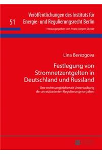 Festlegung Von Stromnetzentgelten in Deutschland Und Russland