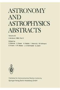 Astronomy and Astrophysics Abstracts