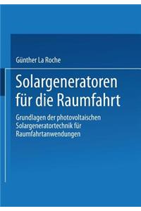 Solargeneratoren Für Die Raumfahrt