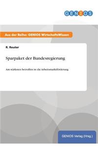 Sparpaket der Bundesregierung