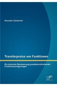Transferpreise Von Funktionen