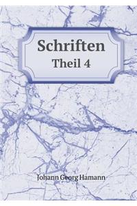 Schriften Theil 4