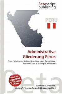 Administrative Gliederung Perus