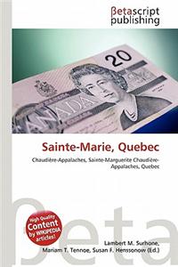 Sainte-Marie, Quebec