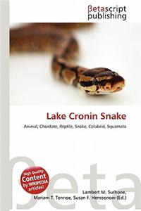 Lake Cronin Snake