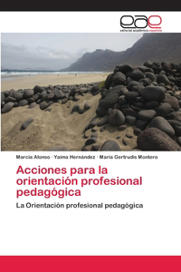 Acciones para la orientación profesional pedagógica