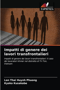 Impatti di genere dei lavori transfrontalieri