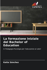 La formazione iniziale del Bachelor of Education