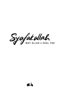 Syafakallah, May Allah swt Heal You