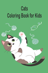 Cats Coloring Book for Kids