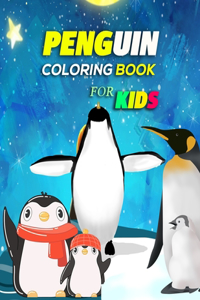 Penguin Coloring Book For Kids