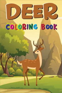Deer Coloring Book