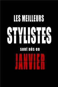 Les Meilleurs Stylistes sont nés en Janvier carnet de notes