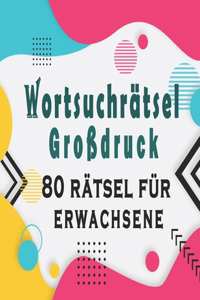 Wortsuchrätsel Großdruck