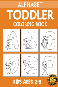 Toddler Alphabet Coloring Book