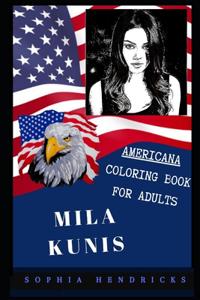 Mila Kunis Americana Coloring Book for Adults