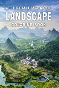 Landscape Coloring Book