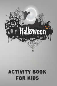 Halloween Activity Book for Kids