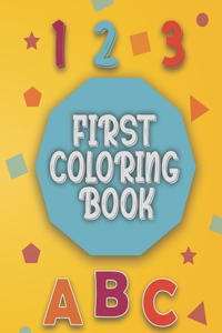 First Coloring Book