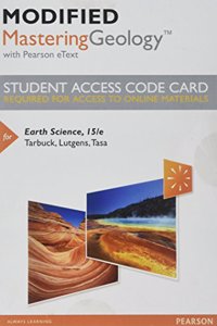 Modified Mastering Geology with Pearson Etext -- Standalone Access Card -- For Earth Science