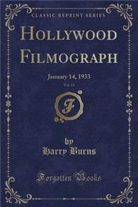 Hollywood Filmograph, Vol. 13