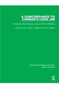 Concordance to Conrad's Lord Jim