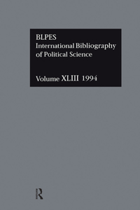 Ibss: Political Science: 1994 Vol 43