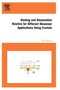 Binding and Dissociation Kinetics for Different Biosensor Applications Using Fractals