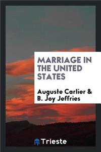 Marriage in the United States