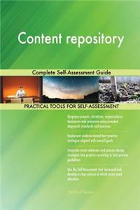 Content repository Complete Self-Assessment Guide