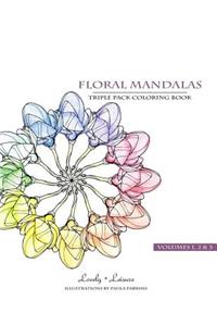 Floral Mandalas - Triple Pack (Volumes 1,2 & 3)