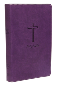 KJV, Deluxe Gift Bible, Imitation Leather, Purple, Red Letter Edition