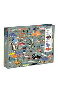 Deepest Dive 1000 Piece Puzzle with Shaped Pieces