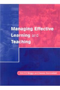 Managing Effective Learning and Teaching