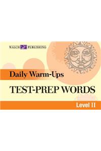 Daily Warm-Ups for Test-Prep Words