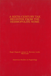 Sixth-Century Tax Register from the Hermopolite Nome