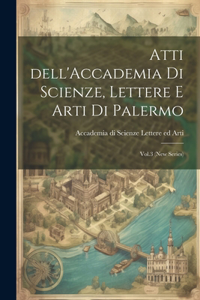 Atti dell'Accademia di Scienze, Lettere e Arti di Palermo